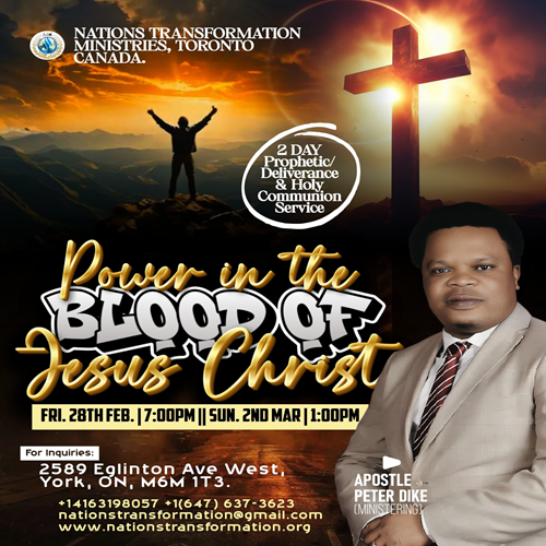 Power in the Blood of Jesus Christ