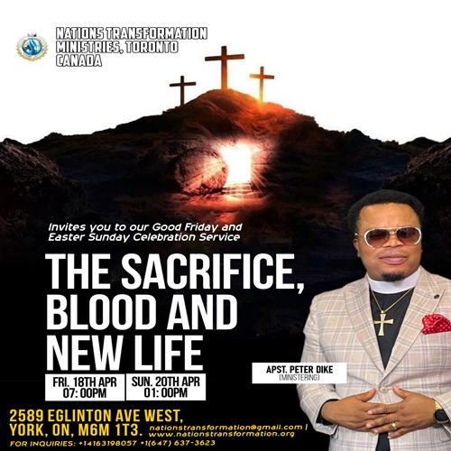 The Sacrifice, Blood and New Life